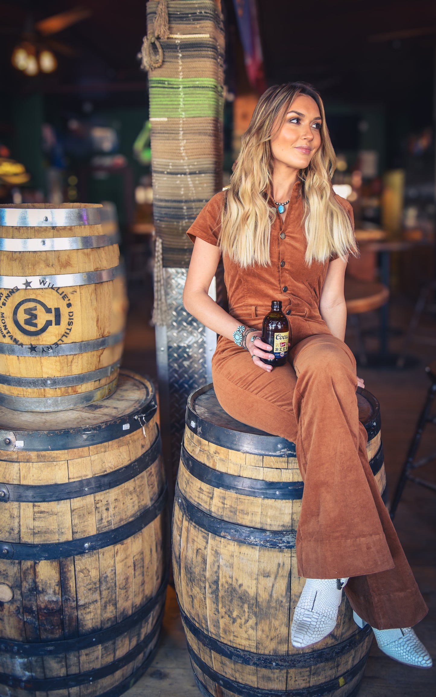Country Gold Courdory Jumpsuit